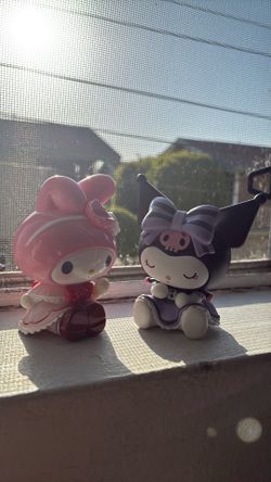My Melody and Kuromi Sanrio Miniso Figures