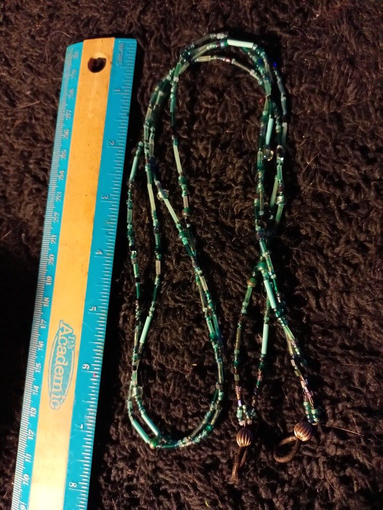 Teal Green Eyeglass Holder