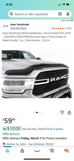 Hoodflector/Hood Shield