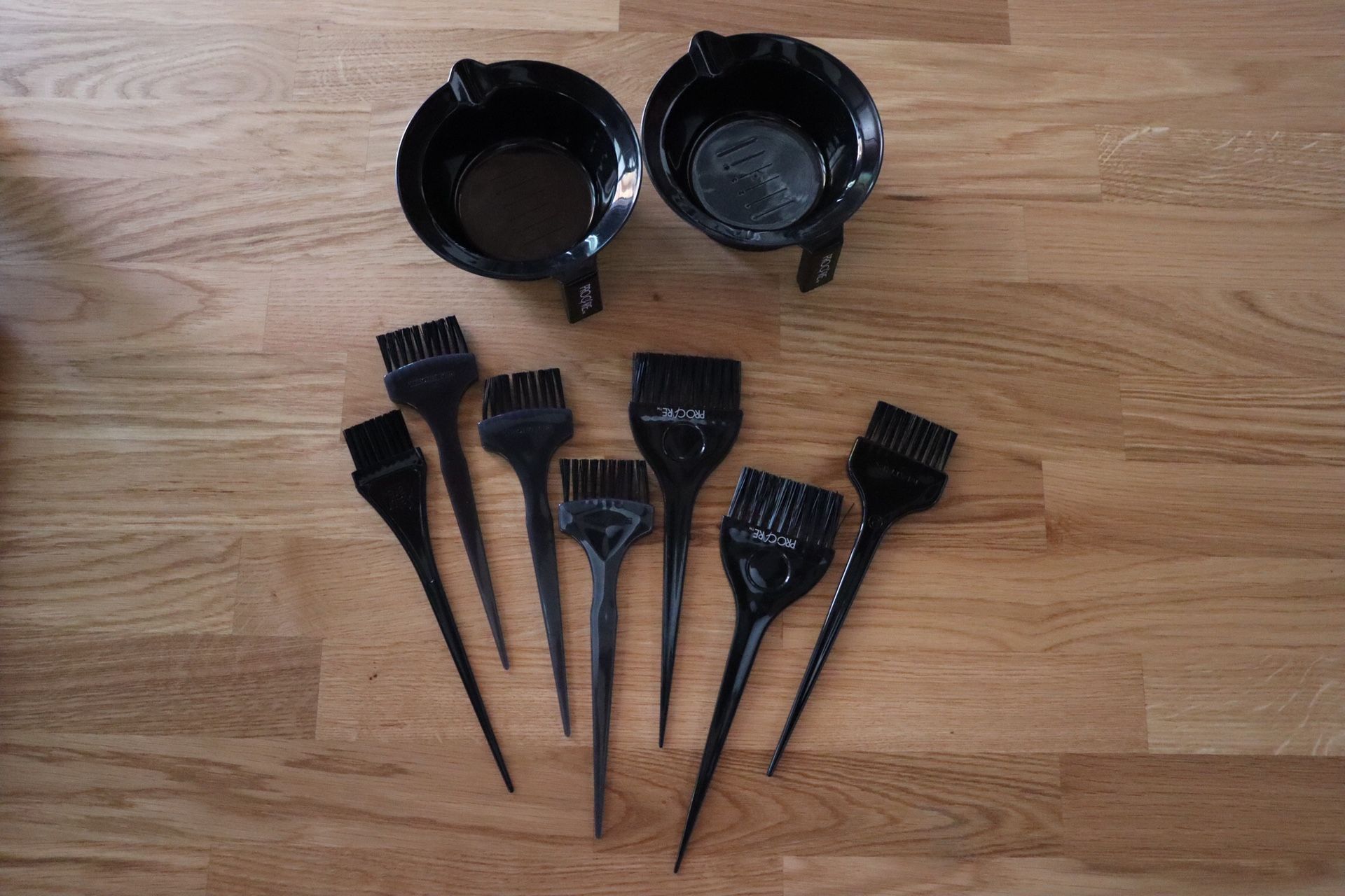 Mixing Bowls, Color Brushes, Pintail Combs
