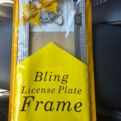 Bling License Plate Frame