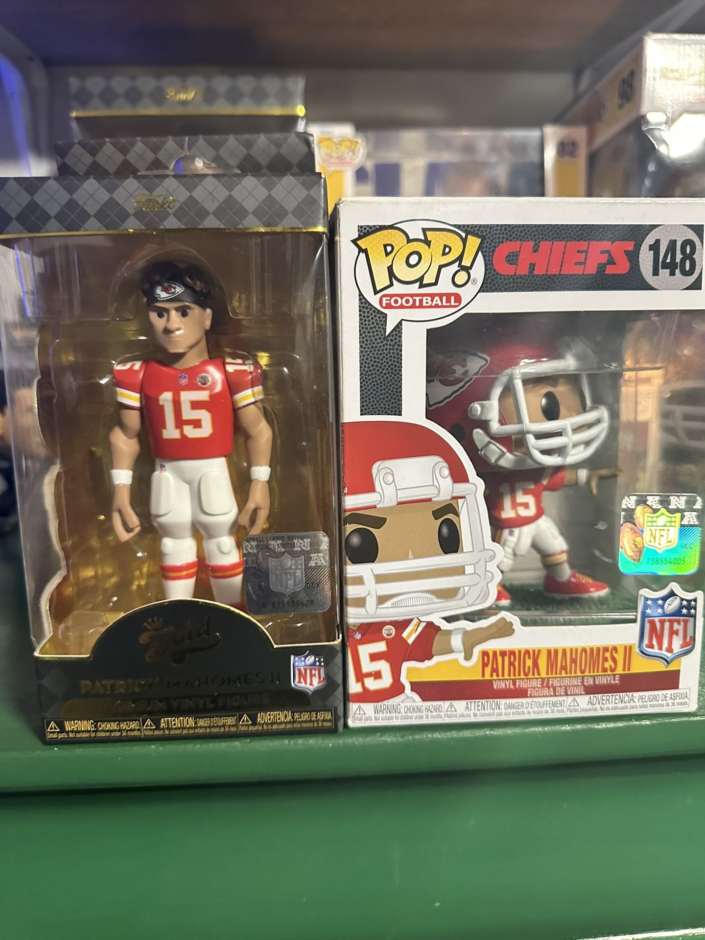 Patrick Mahomes Funko Pops