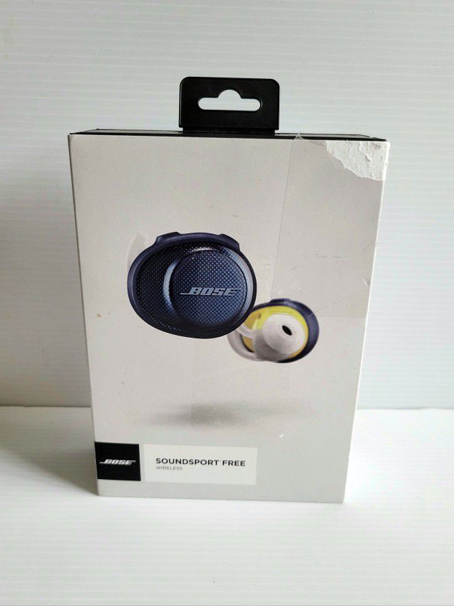 Bose SoundSport Free Navy/Citron In Ear Headset.

