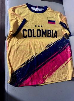 Colombia Soccer Jersey Yellow