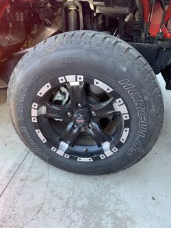2017 Jeep Wrangler 16in wheels