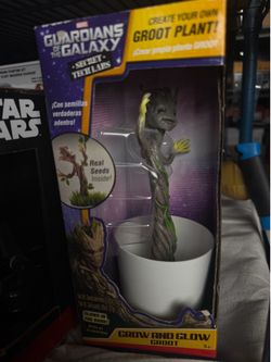 Marvel Guardians of the Galaxy Grow and Glow Groot plant kit