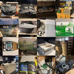 Grow Setup Supplies, King Grow lights, Gorill Grow tent, And More!