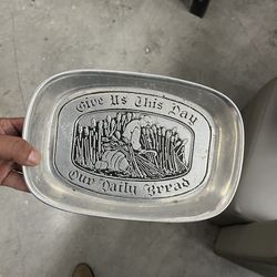 Vintage silver tray