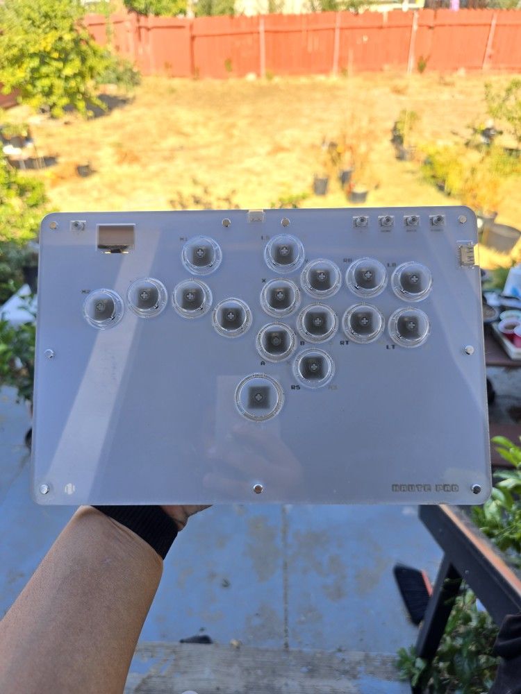 Haute42/Cosmox Leverless Controller Arcade Fighting games PC/PS3/PS4/Switch/PS5/Xbox/Steamdeck