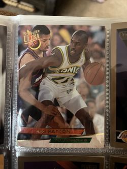 Fleer 93-94 NBA Ultra Gary Payton - Collectible Trading card