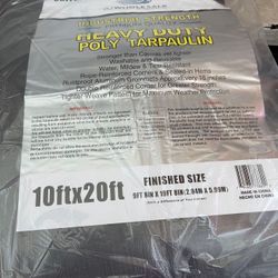 10X20 Heavy Duty Tarp
