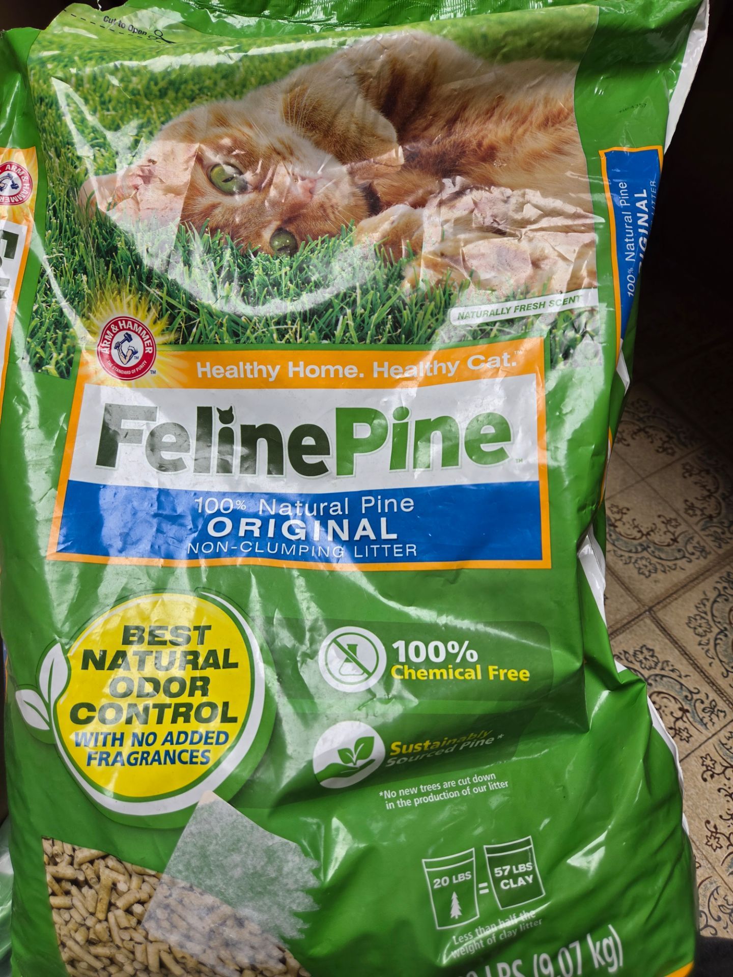 Feline Pine litter 20#