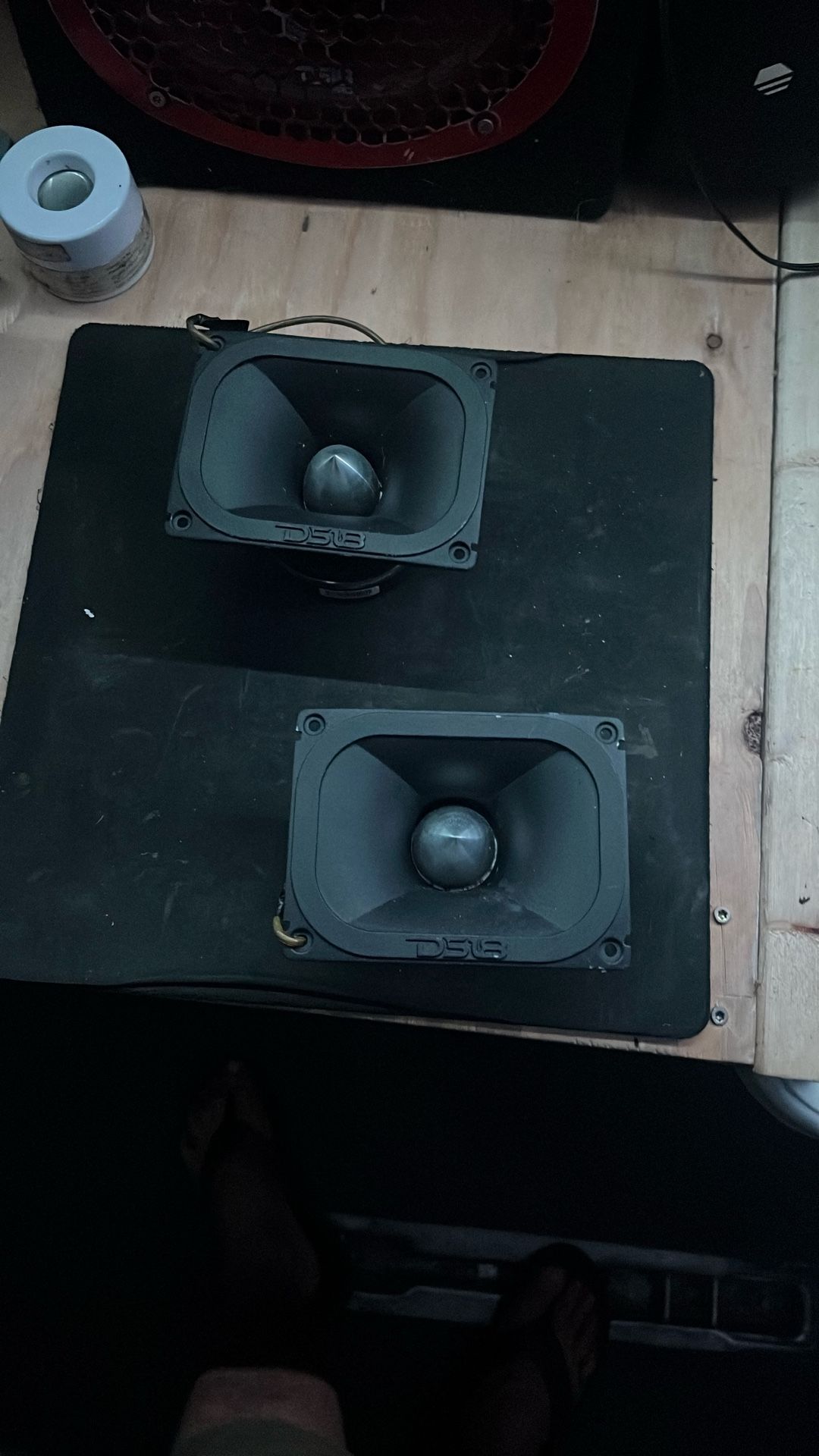 A Pair of DS18 PRO 400 Watts 4 Ohm Tweeters