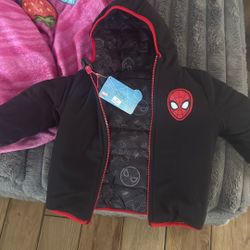 Spider Man Reversible Jacket For Toddlers
