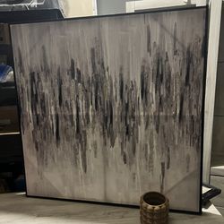 Black And Silver Wall Art