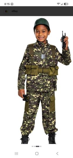 Costumes for kids.  Soldier Army