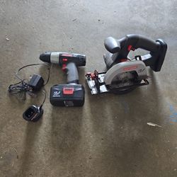 Craftsman Saw And Drill Set