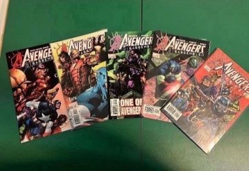 🗝️Avengers Disassembled 500-503, (Scarlet Witch Chaos Magic, Comics