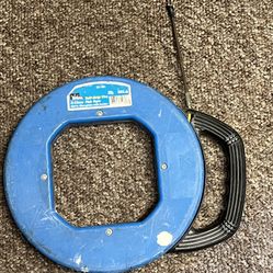 Ideal Tuff Grip Pro fiberglass fish tape with lead 31-061