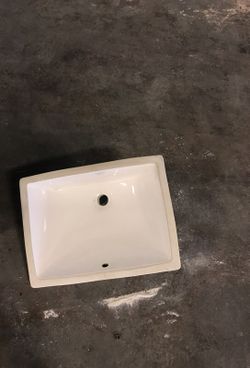 Brand new vanity sinks I have plenty of them rectangle or oval