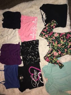 8 piece lot: xs and small tops and cardigans