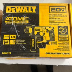Dewalt Atomic Compact Sds Rotary Hammer Tool Only 