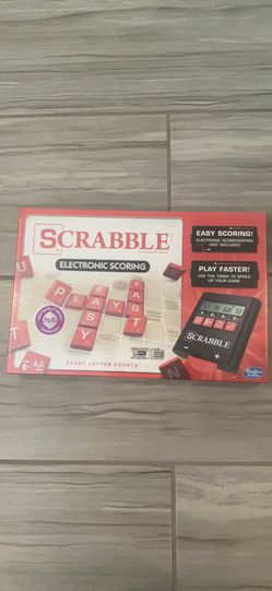 Scrabble Electronic Scoring Board Game