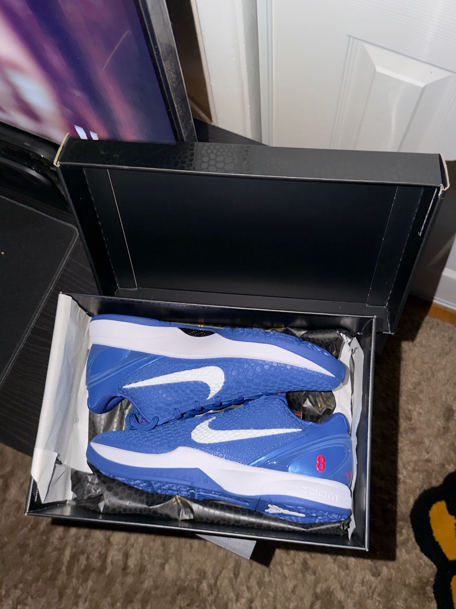 Nike Kobe 6 Protro Dodgers Size 11 Men New 