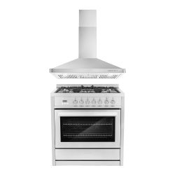LUXURY KITCHEN APPLIANCES - New Open Box RANGE OVEN COOKTOP HOOD 