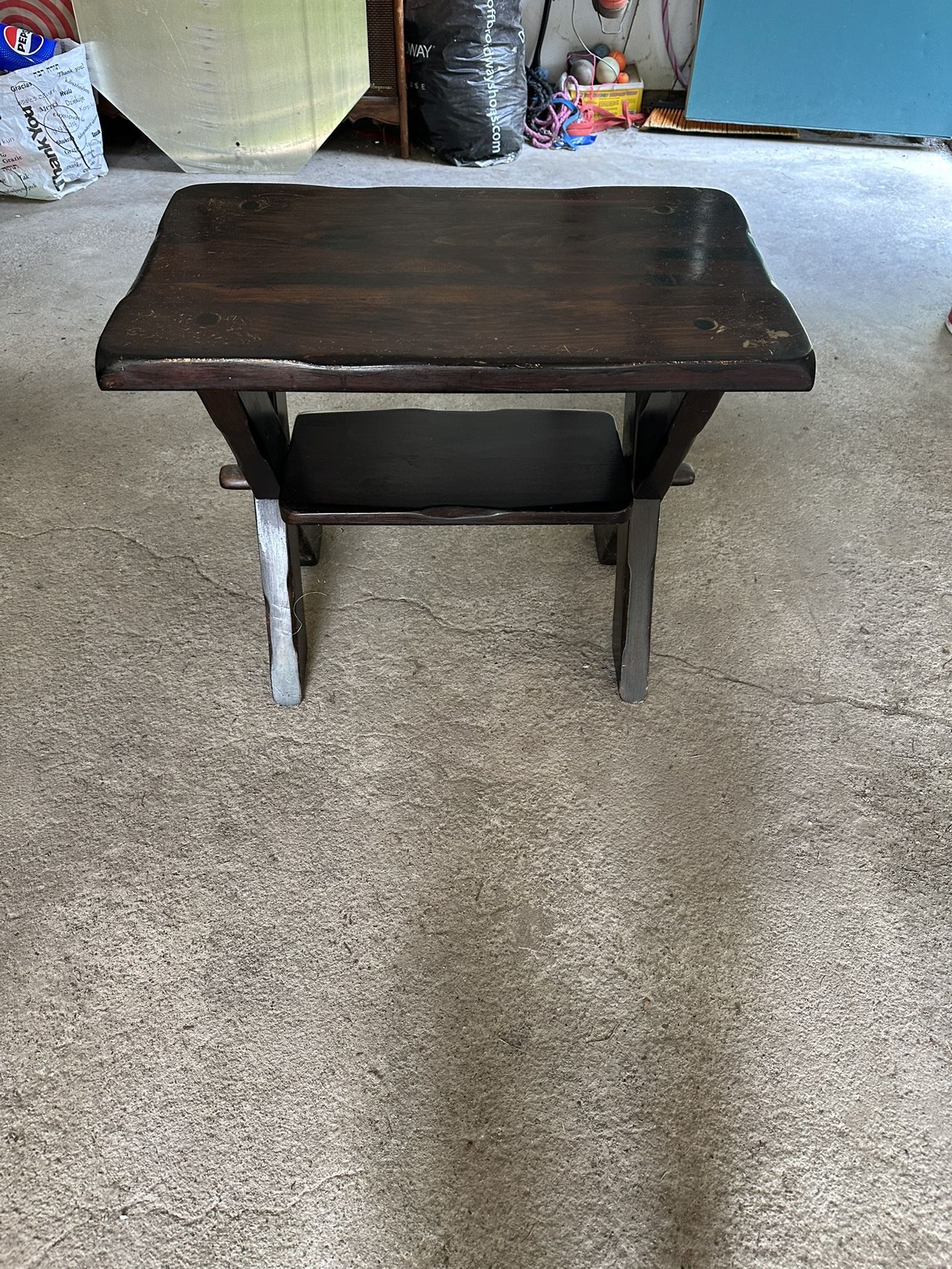 Pine End Table