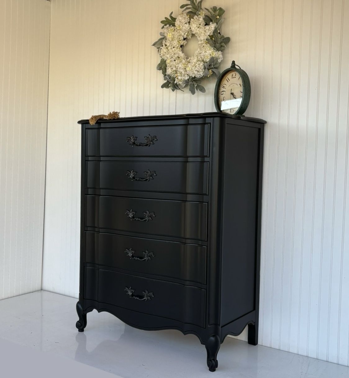 French Provincial Dresser - Bedroom Set - Dresser Set Highboy - Tallboy - Bureau