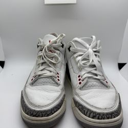 Jordan 3 White Cement Reimagined GS Sz 5.5y