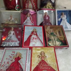 Holiday Collectors Barbies