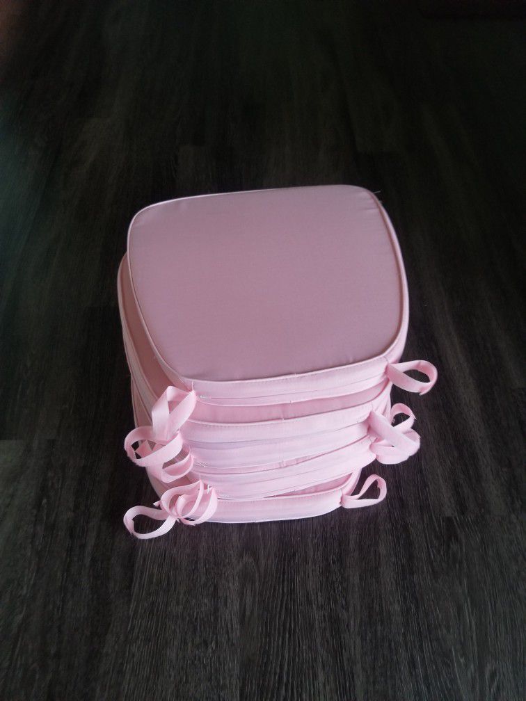 Pink Chair Pads