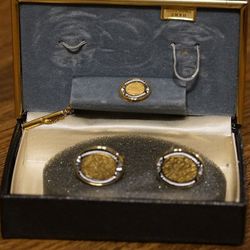 Men’s Tie Tac And Cuff Links