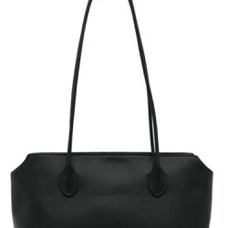 The R.o.w. Terrasse Shoulder Bag Calf Leather Black Unisex