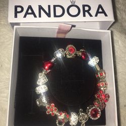 Red Pandora Bracelet 