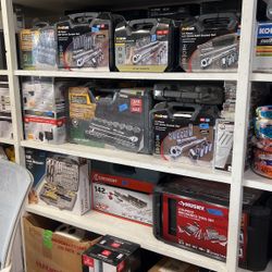 Socket Sets Drill Bits Tool Accessories Husky Kobalt Wrenches 