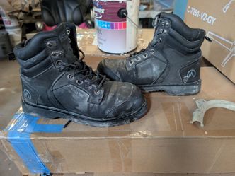 Size 8 steel toe work boots