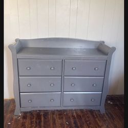 Grey Dresser/ Changing Table