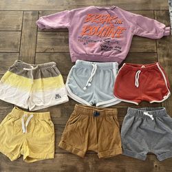 Boys Lot Of Clothes Size 12-18 Months Zara, Kidwild, Little Co, Firsts By Petit Lem