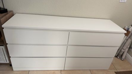 White dresser