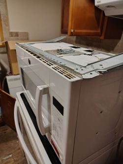 Microwave for kitchen cabinet top