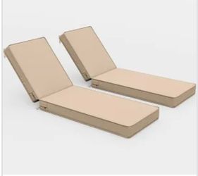 Lounge chair cushions