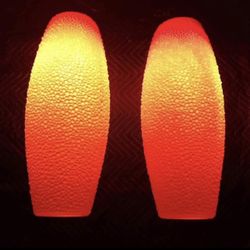 Glorious Mid Century Modern Beehive/bubble Swag Lights