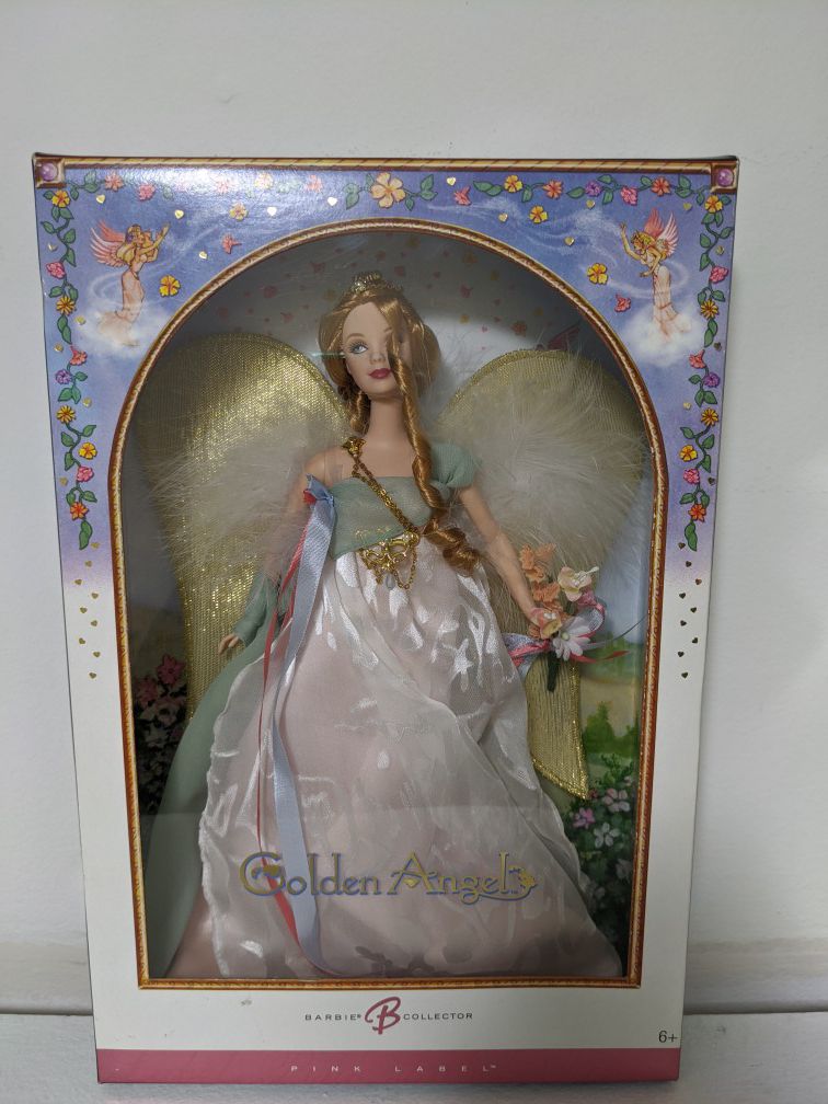 Rare Vintage Collector2006 Golden Angel Barbie
