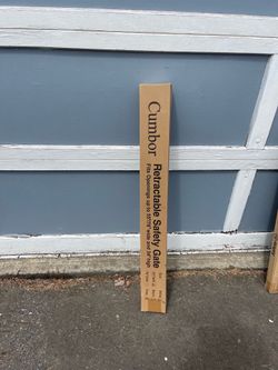 Retractable Baby Gate - 55”-76” opening
