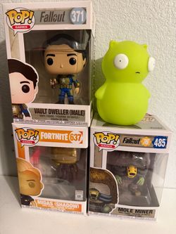 Move away OFFERS! funko pops vinyl figures fallout, Fortnite, bobs burgers, kuchi kopi toys
