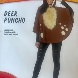 Deer Poncho Costume