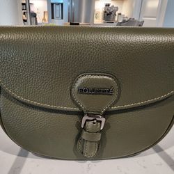 $25 NEW Leather Green Bag